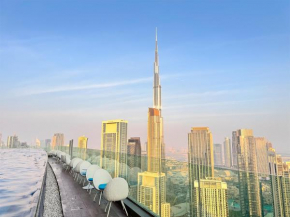 AvalonStay - Paramount Midtown Dubai High Floor With Burj Khalifa view & Infinity Pool